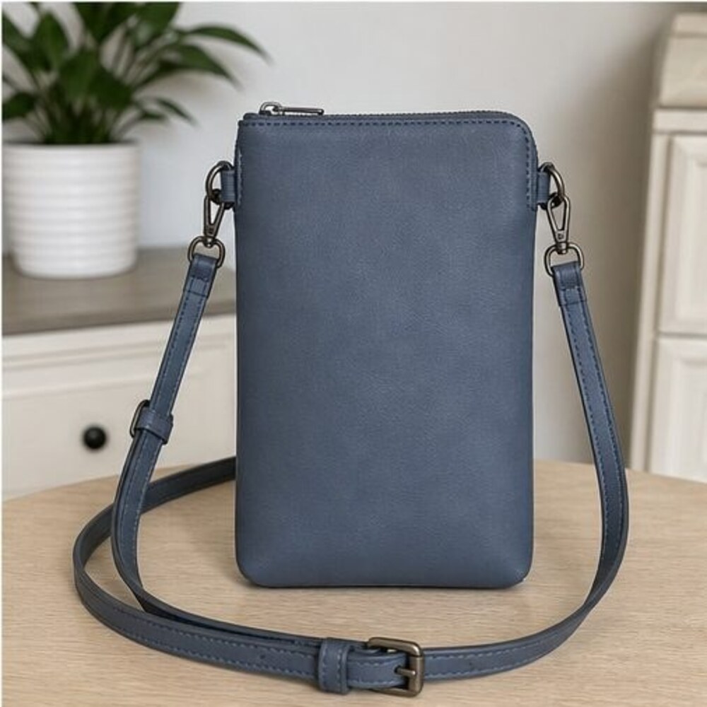 Sand Saffiano Crossbody Bag